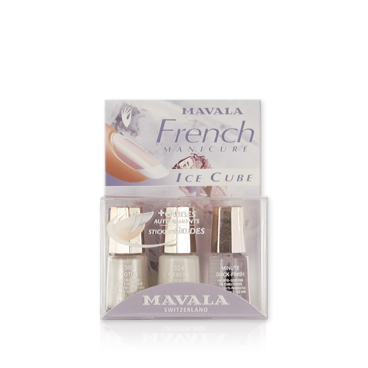 Mavala French Manikyr neglelakksett hvit rosa