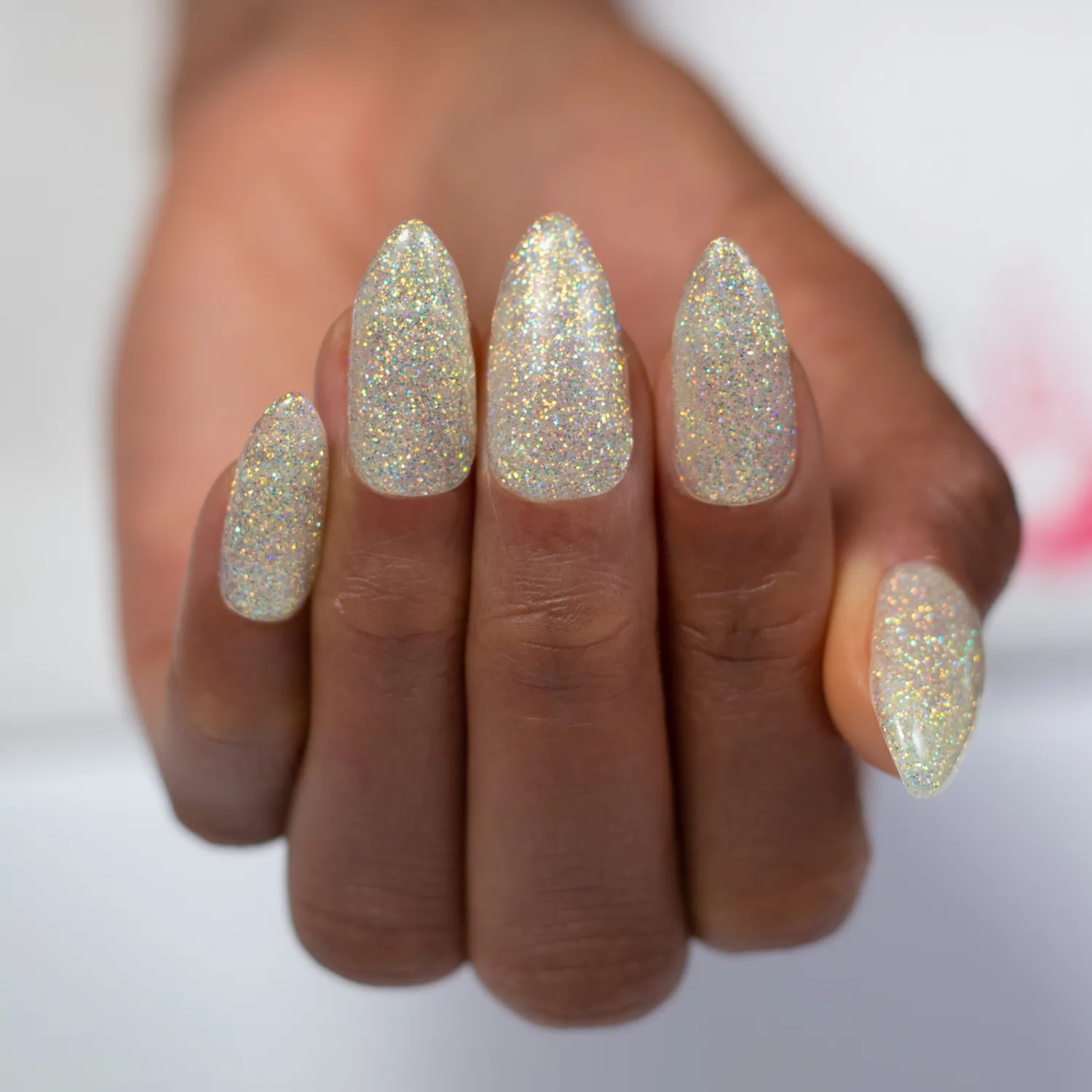 Light Elegance P+ Beachy gel polish 10 ml lys glitter