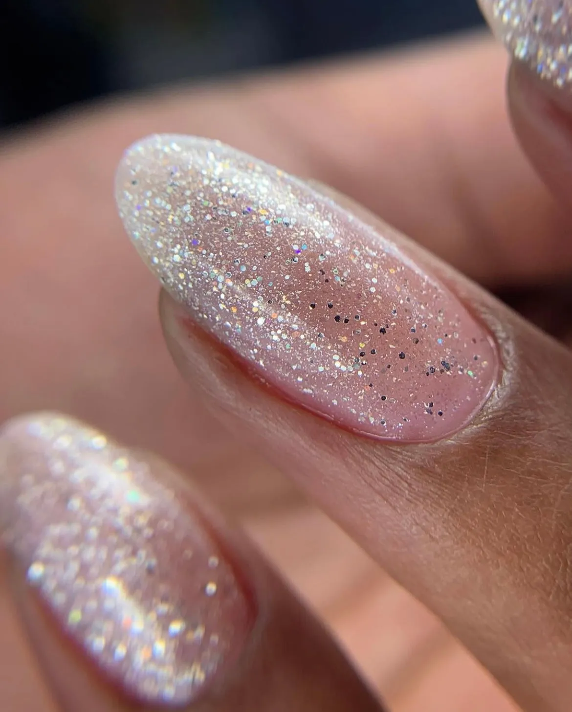 Light Elegance P+ Tiny Diamond neglelakk 10 ml sølvglitter