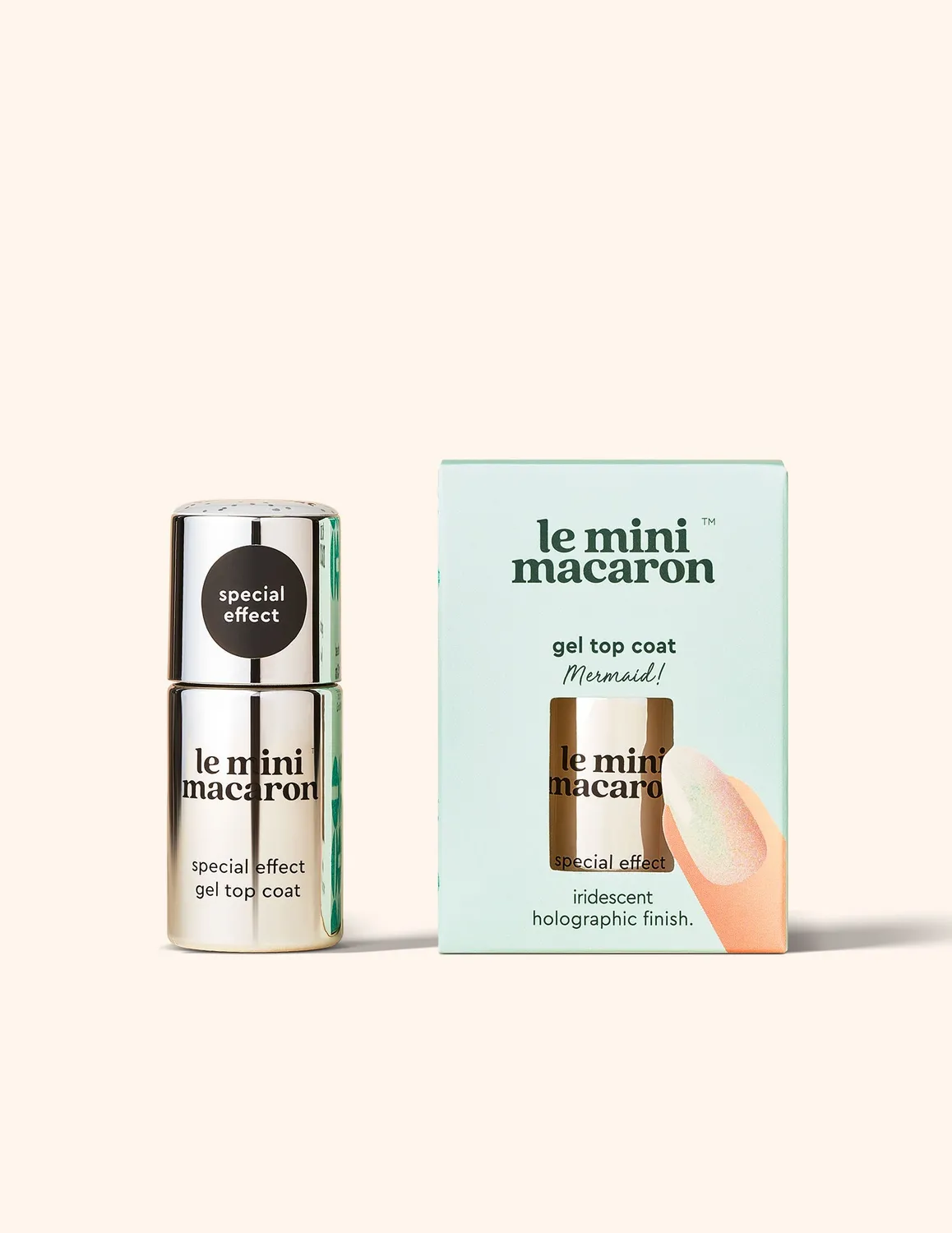 Le Mini Macaron Mermaid gel top coat special effect 8,5 ml