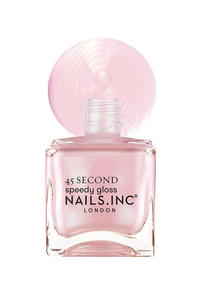 Nails Inc 45 Second Speedy Gloss Alix neglelakk metallic