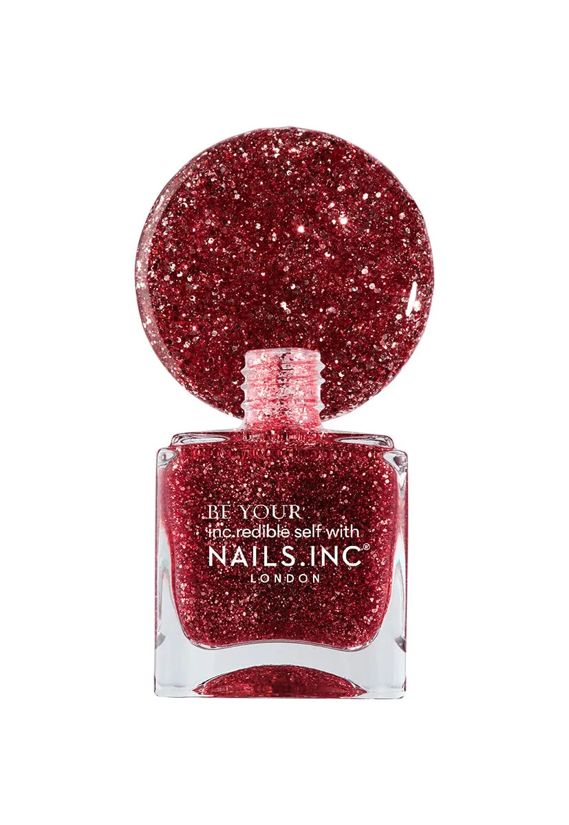 Nails Inc London Red Velvet Please neglelakk 4-pk