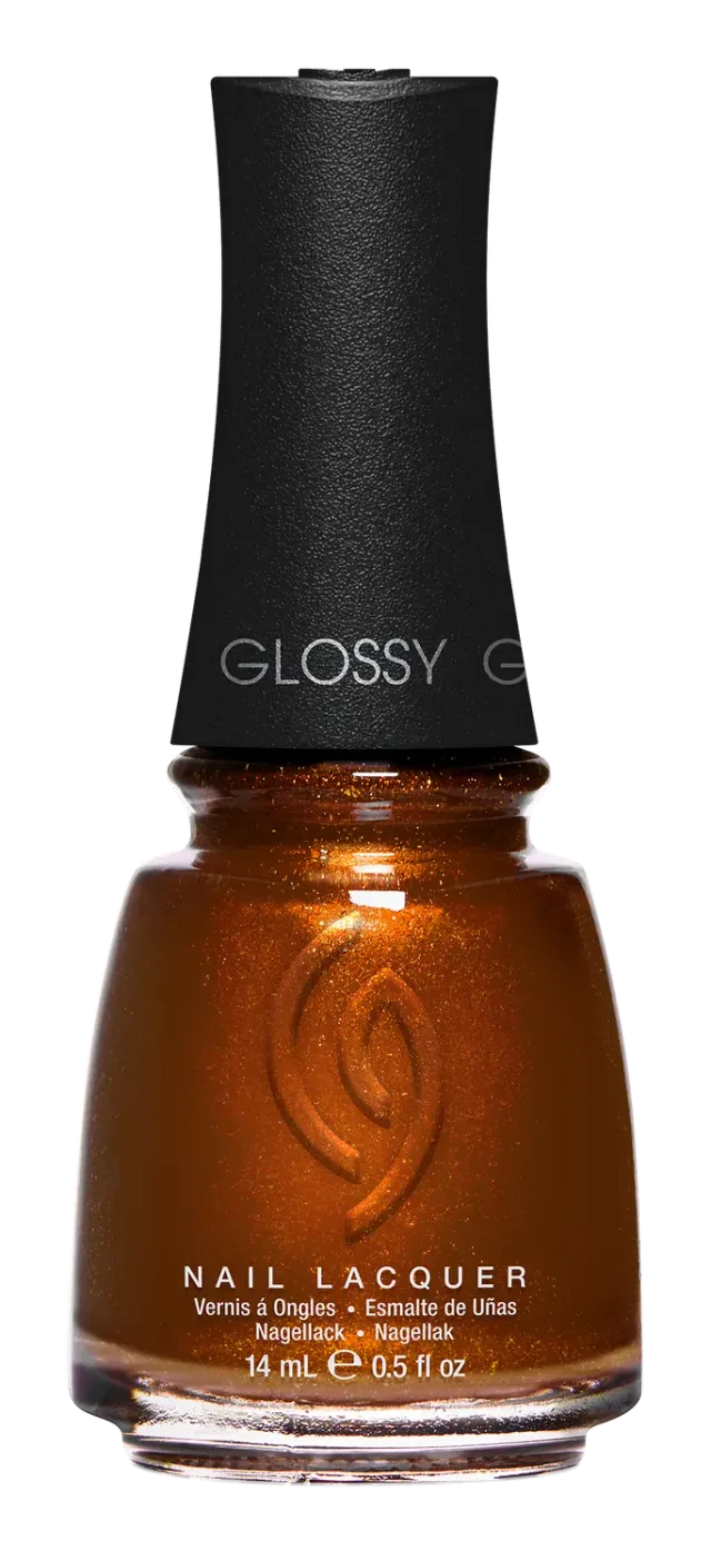 China Glaze Golden Acorn neglelakk gullbrun