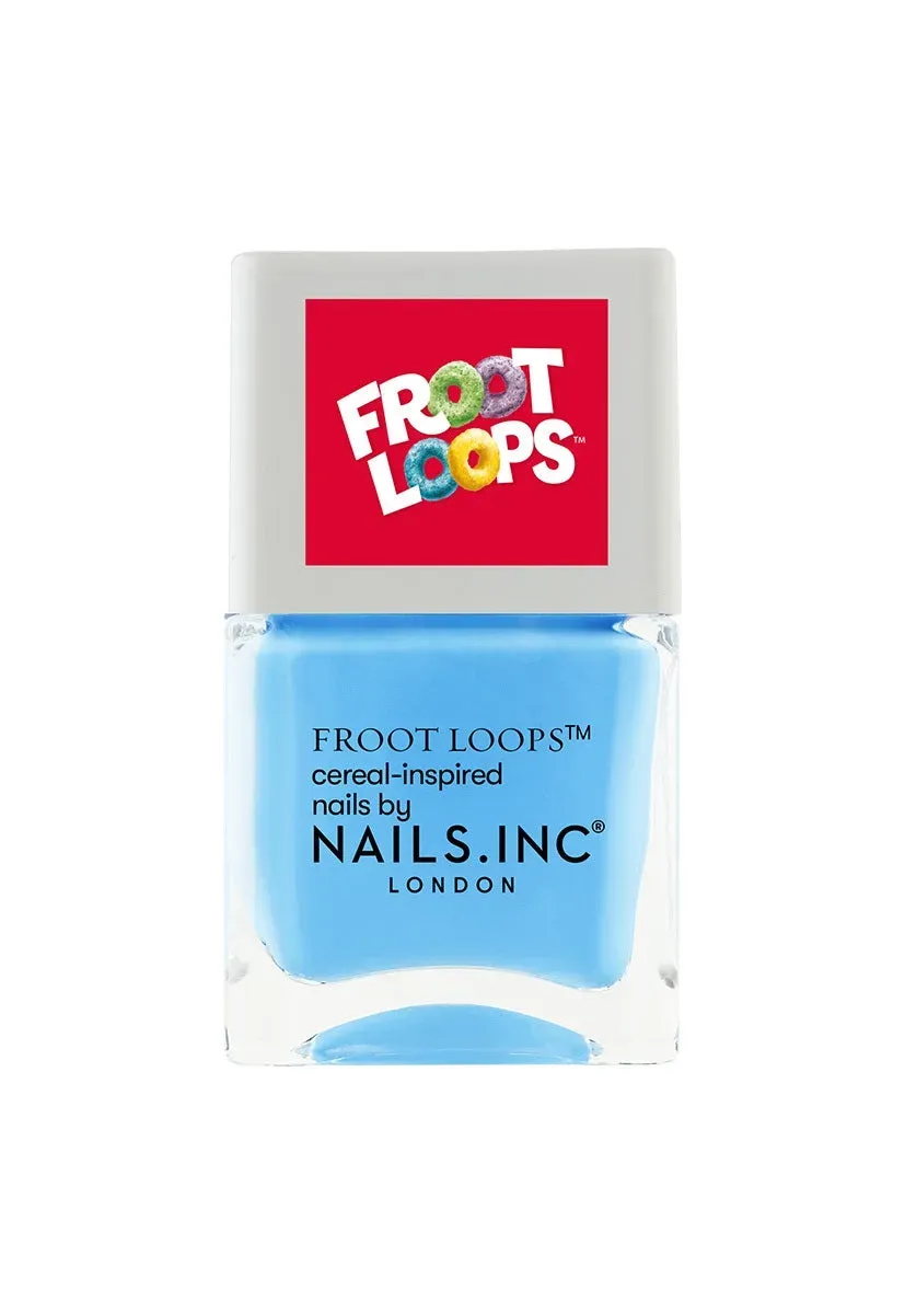 Nails Inc Froot Loops Toucan Sam neglelakk fruktduft