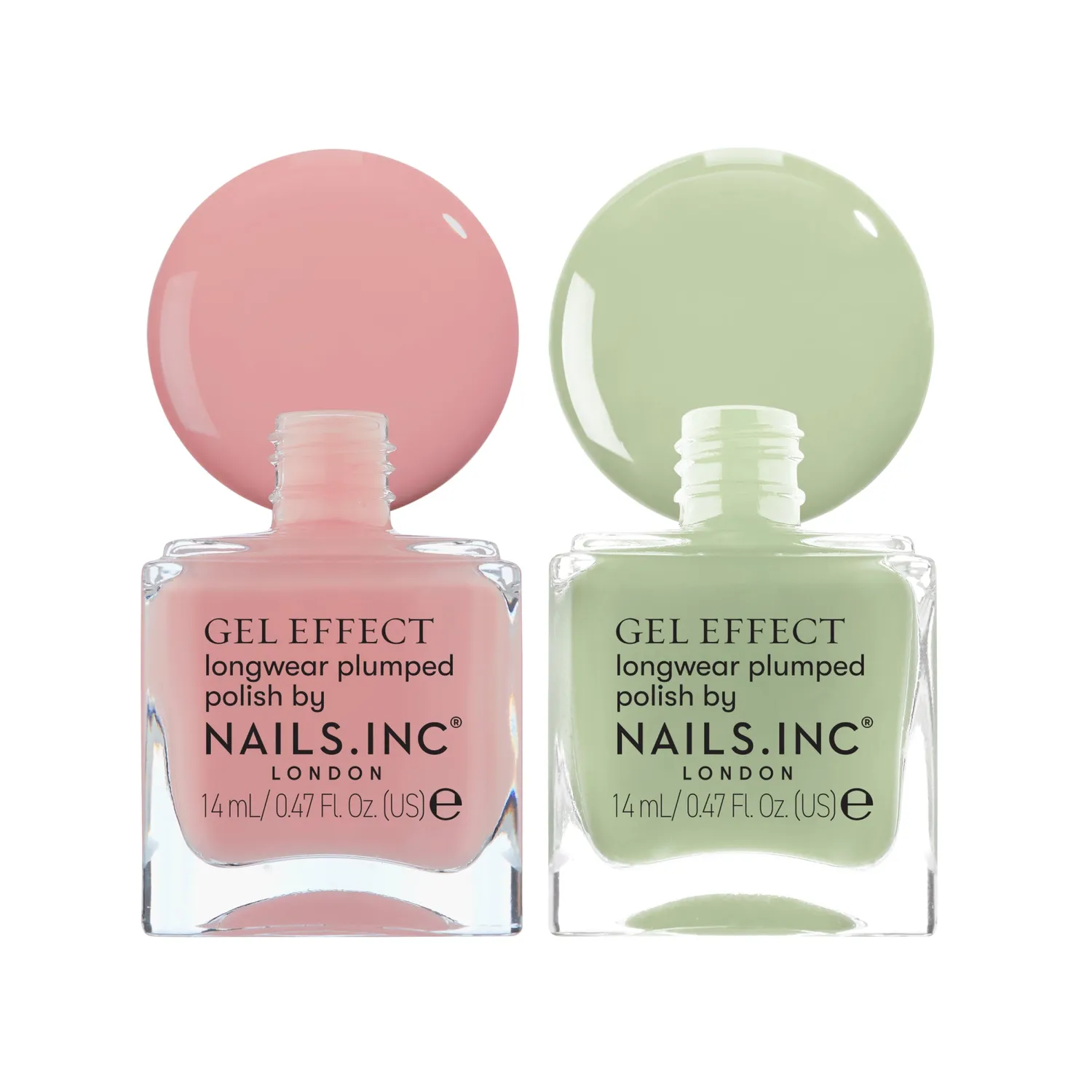 Nails Inc London Paloma Punch neglelakkduo korall