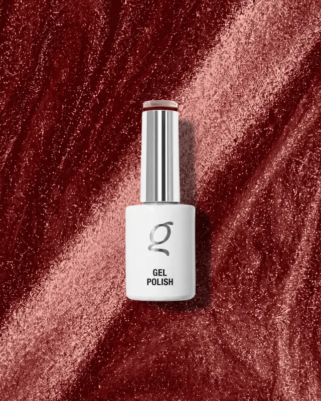 The Gel Collection 275 Nightcap gel polish dyp rød cat eye