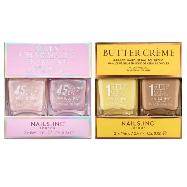 Nails Inc London Mix & Match Duos neglelakksett 2-pak