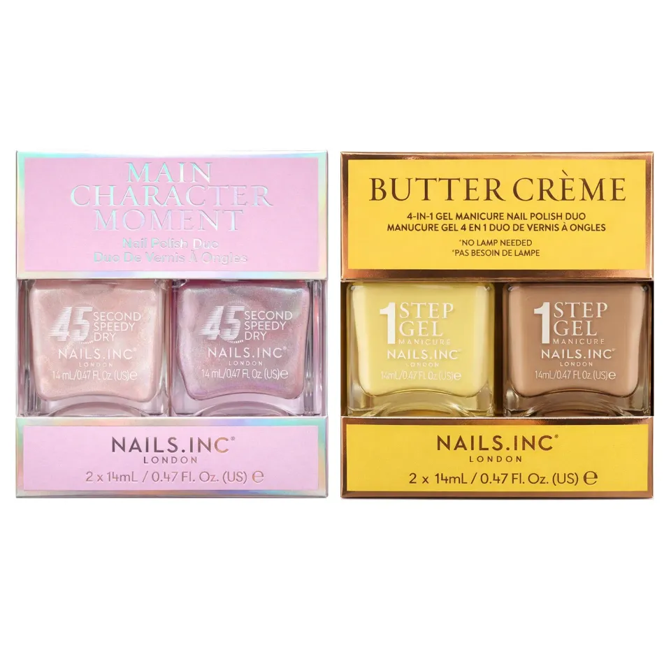 Nails Inc London Mix & Match Duos neglelakksett 2-pak