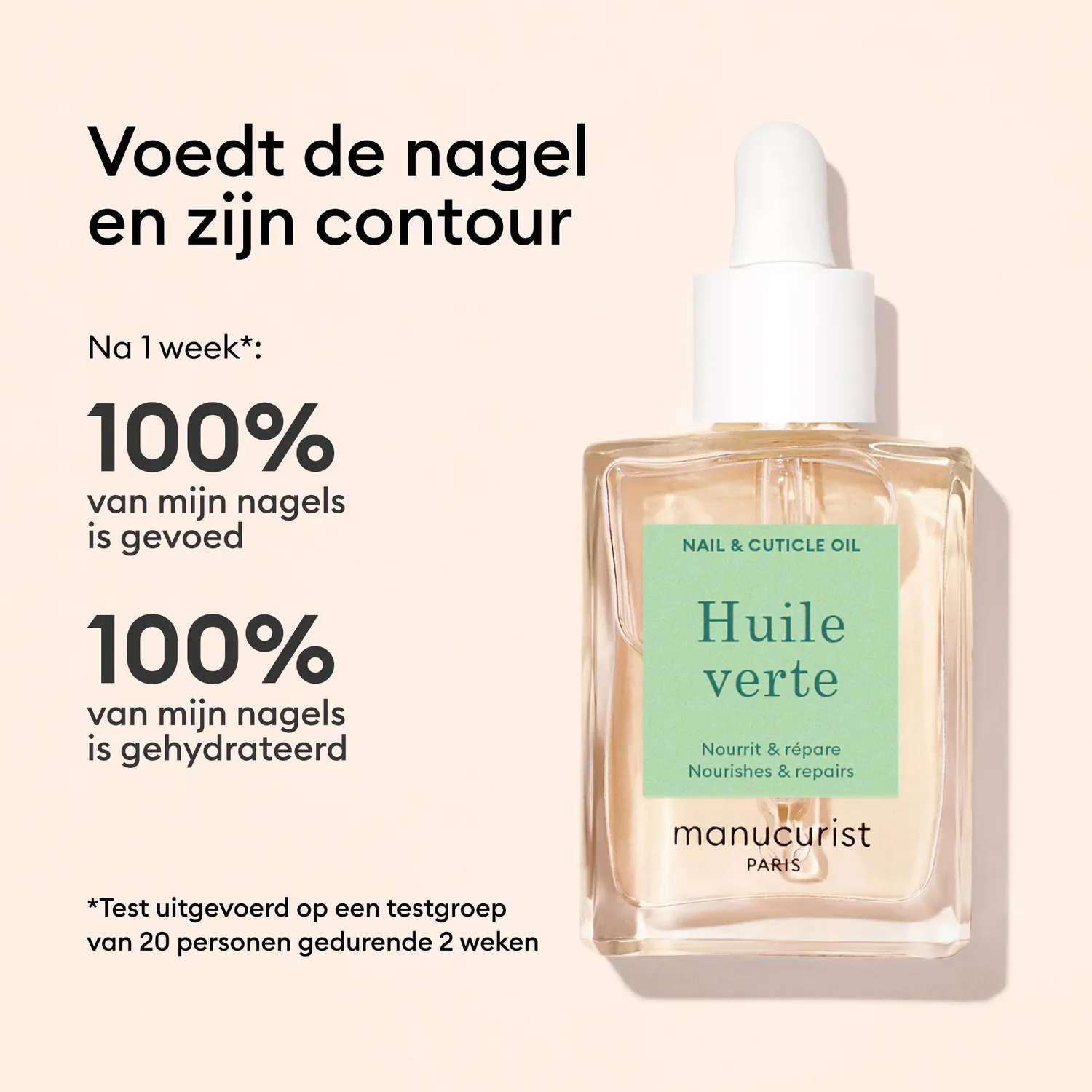 Manucurist Green Oil negleolje 6 planteoljer daglig pleie