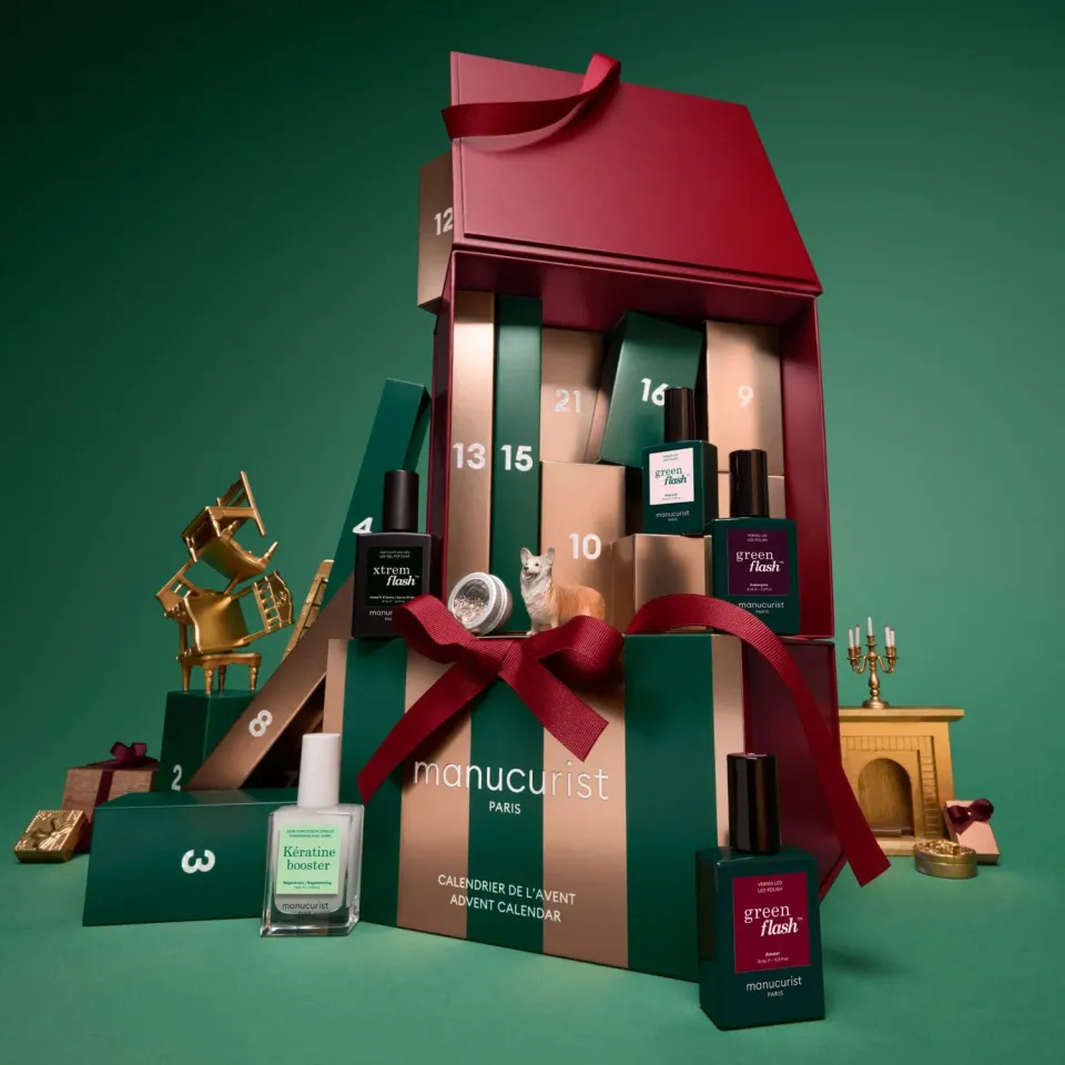 Manucurist Time to Flash julekalender Green Flash 24 luker