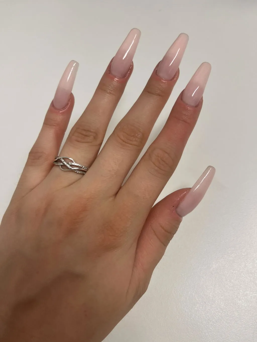 The Gel Collection Coffin Long press on tipper 600 stk