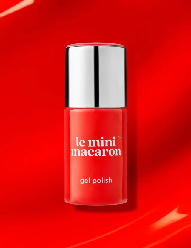Le Mini Macaron Cherry Red gellakk 8,5 ml klassisk rød