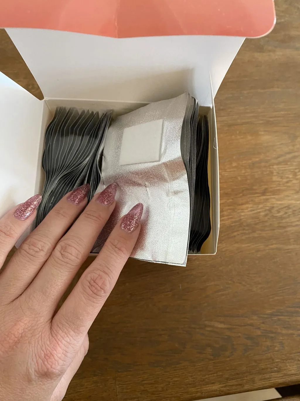 The Gel Collection Soak Off Wraps 100 stk acetonfolie