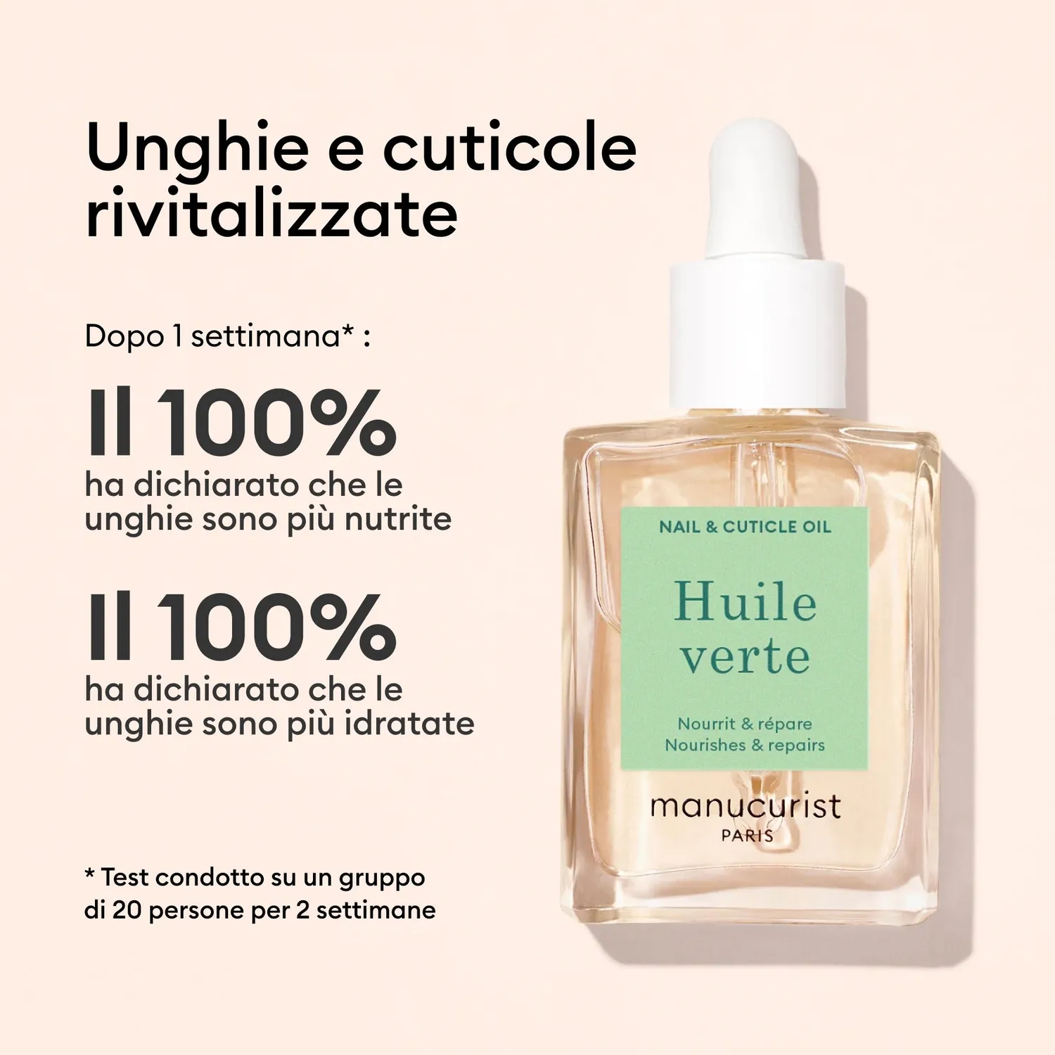 Manucurist Green Oil negleolje 6 planteoljer daglig pleie