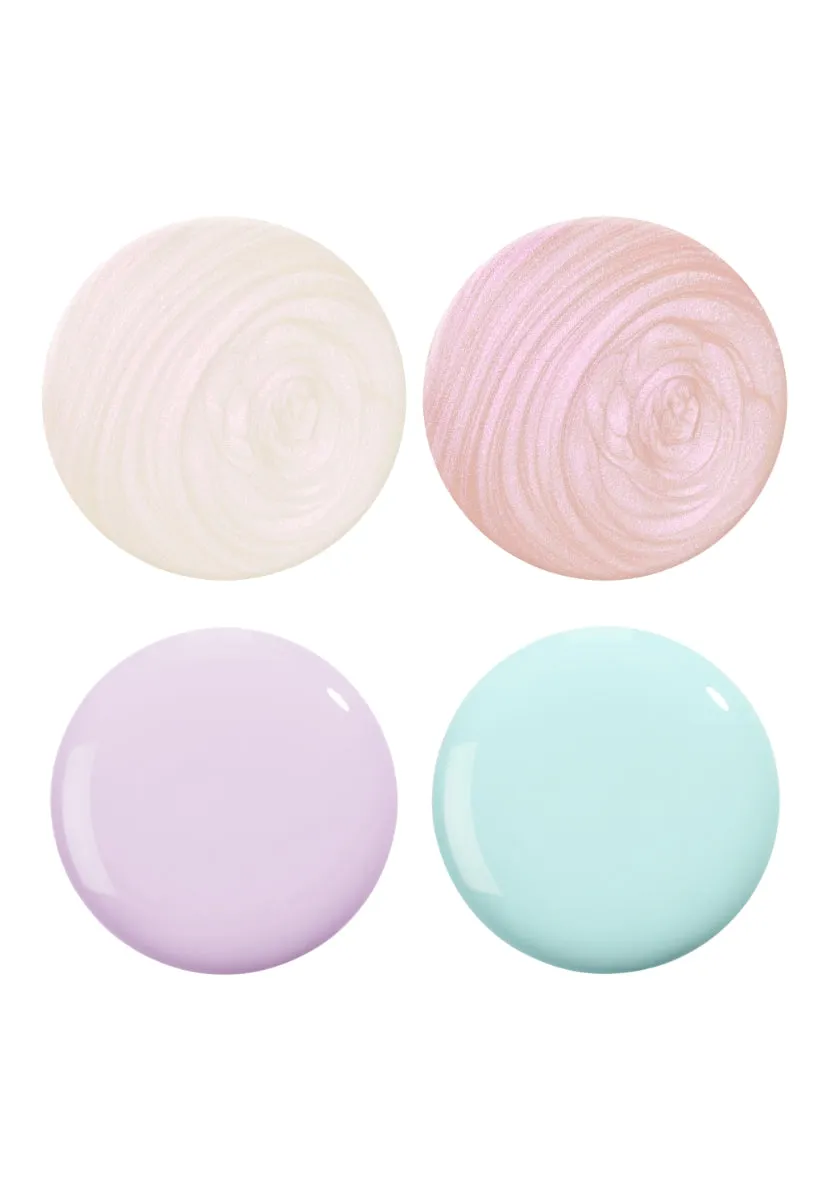 Nails Inc London The Glow Story neglelakksett 4 stk glans