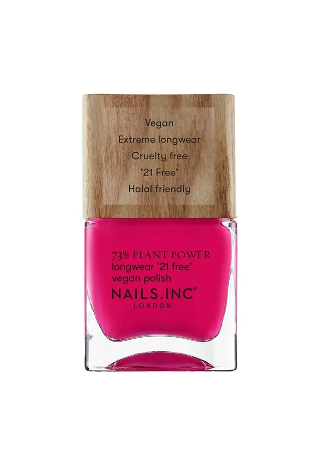 Nails Inc Plant Power Mindfulness Mantra neglelakk rosa creme