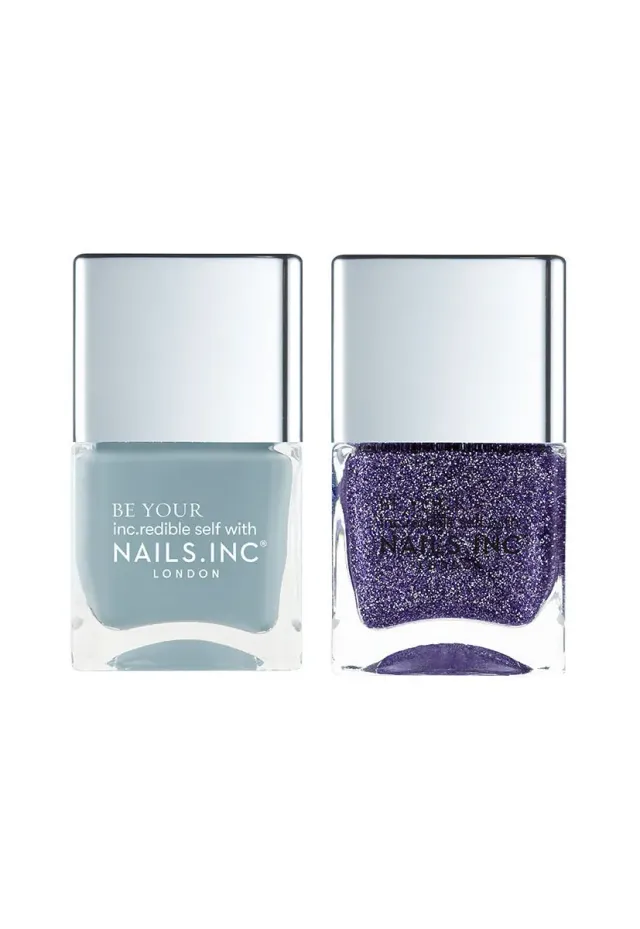 Nails Inc Totally Trendsetting neglelakk duo shimmer