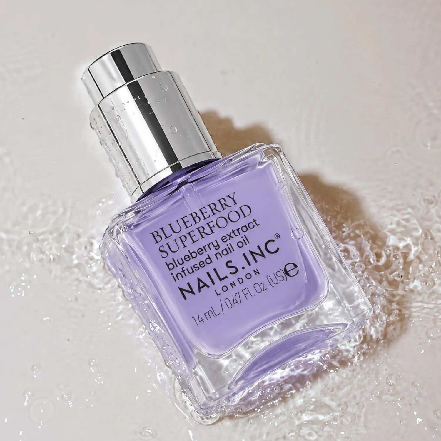 Nails Inc London Blueberry Superfood negleolje pleiende