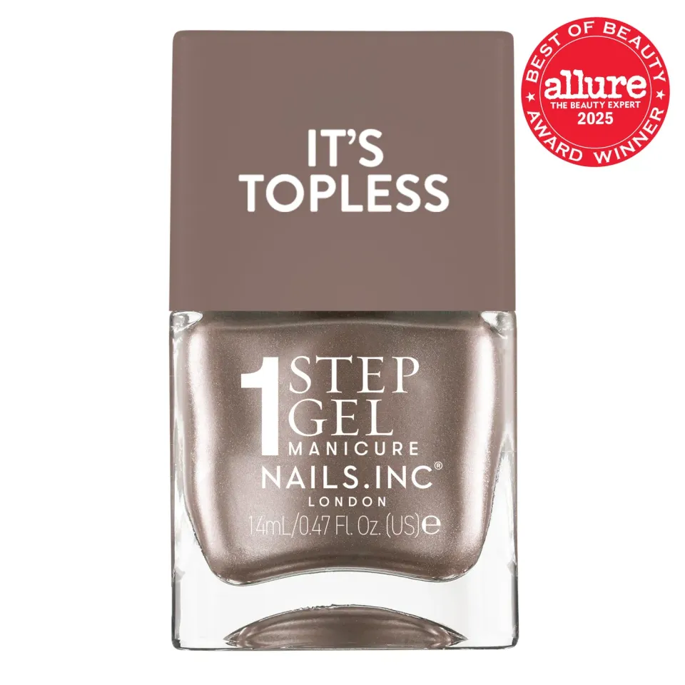 Nails Inc It’s Topless Khloe neglelakk nude 1-step gel