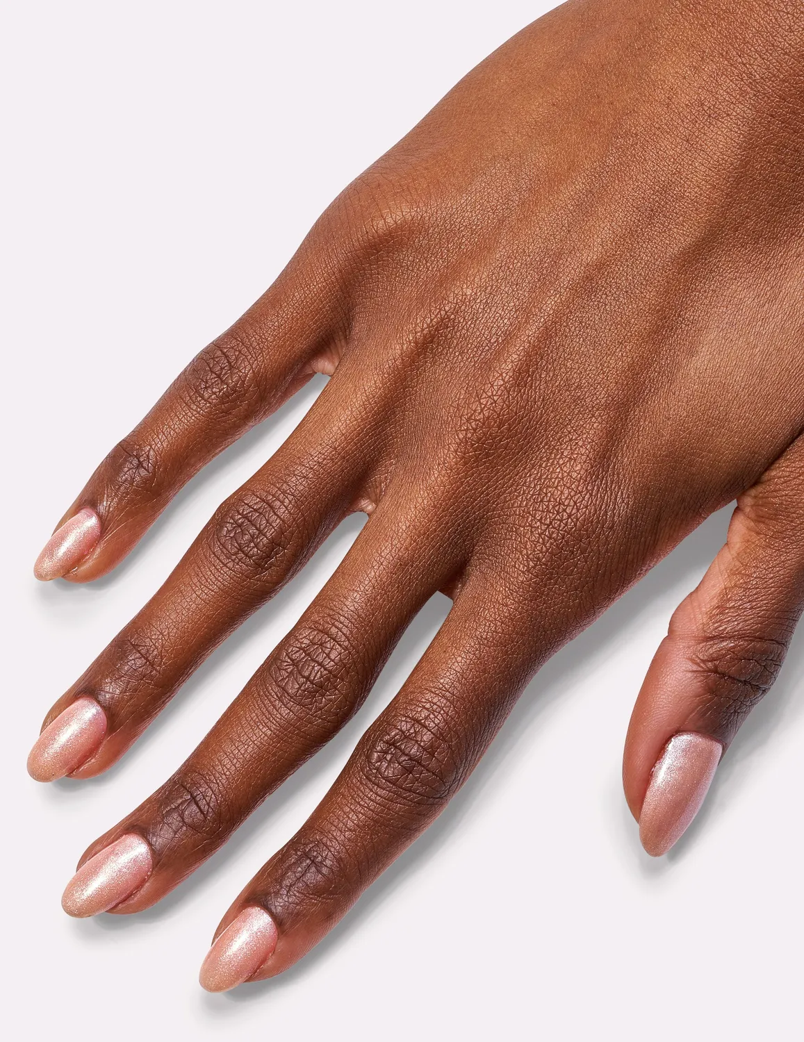 Le Mini Macaron Prosecco Glow gellakk 8,5 ml nude glitter