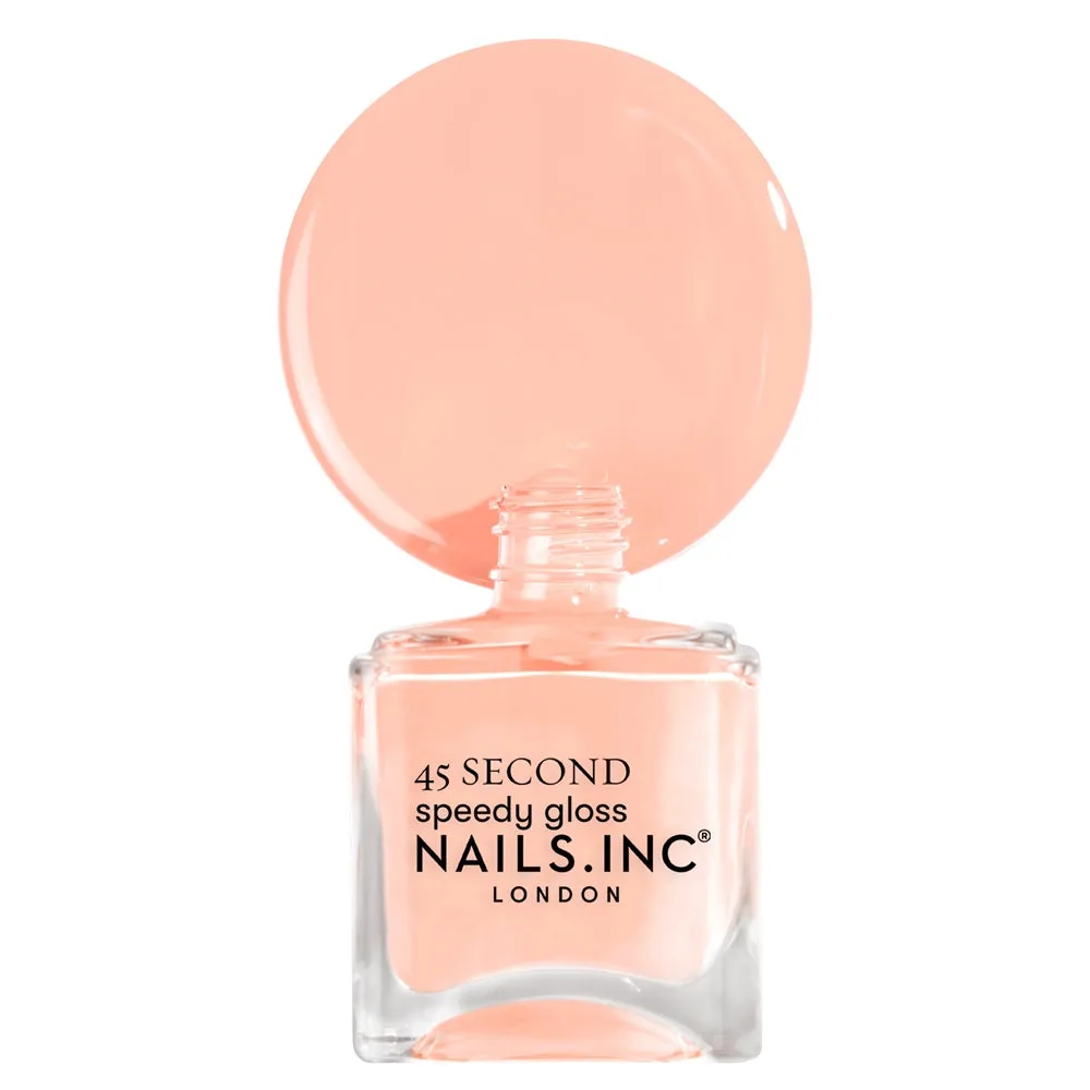 Nails Inc Cruising In Carnaby Street neglelakk rosa crème