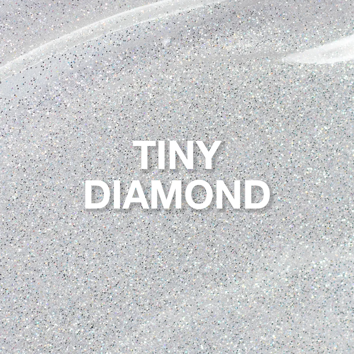 Light Elegance P+ Tiny Diamond neglelakk 10 ml sølvglitter