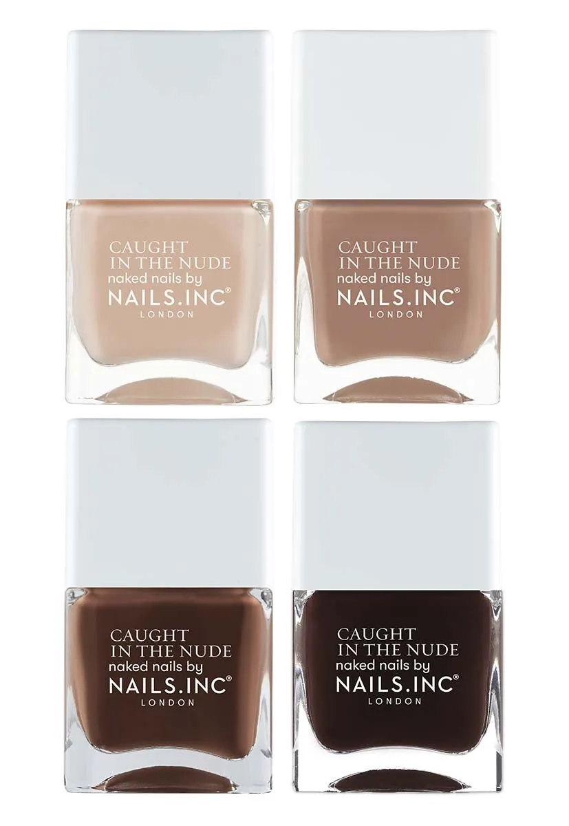 Nails Inc London Every Body In Love neglelakk 4-pk stickers