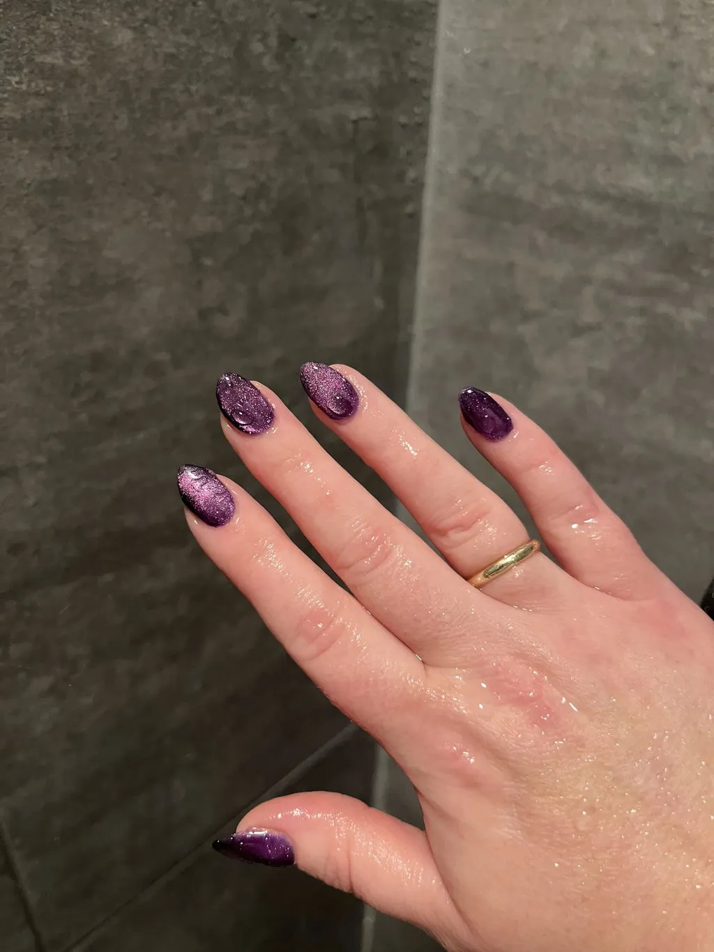 The Gel Collection Cat Eye Galaxy gellakk 10 ml lilla