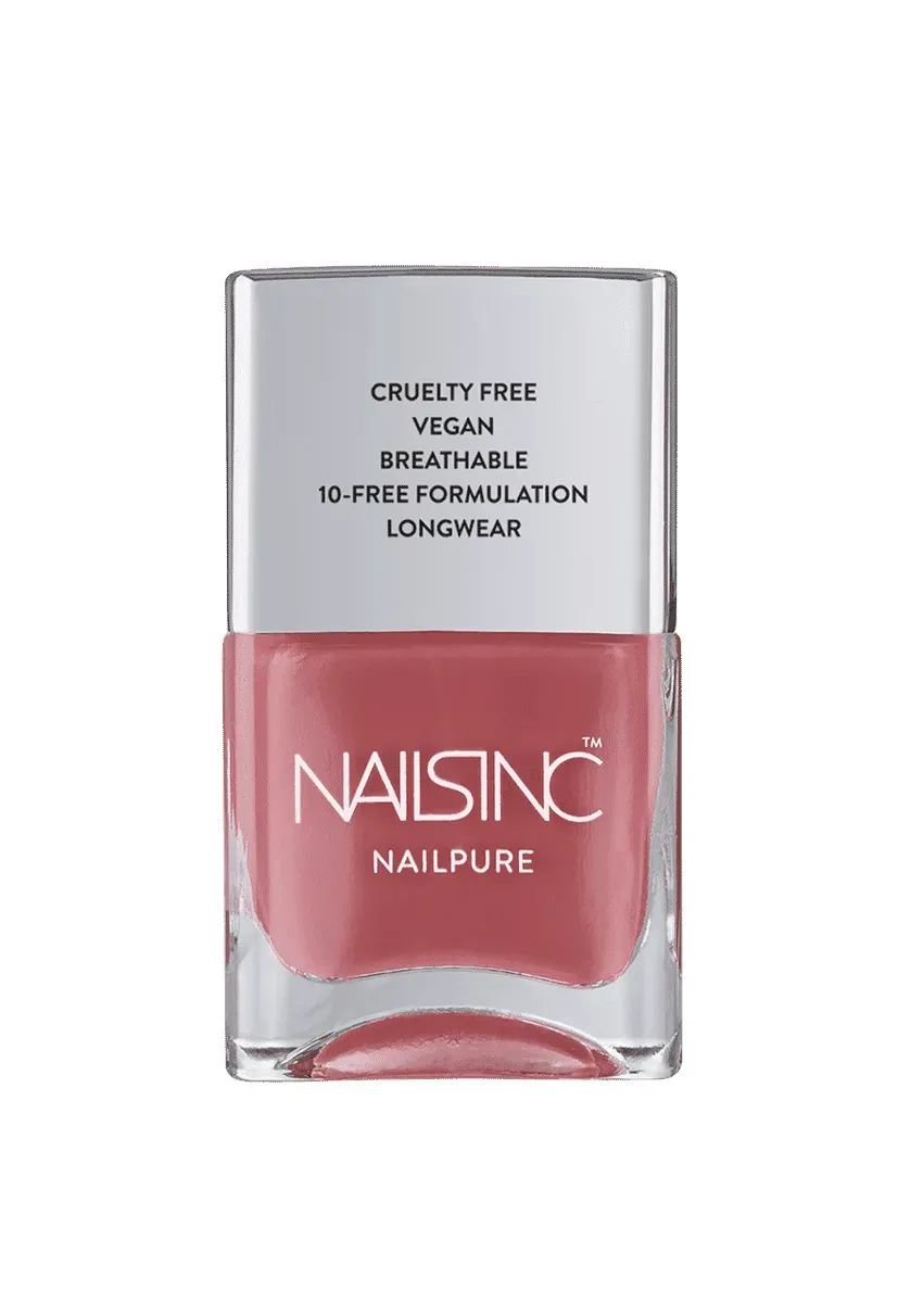 Nails Inc NailPure Professional Shopper neglelakk nude styrkende