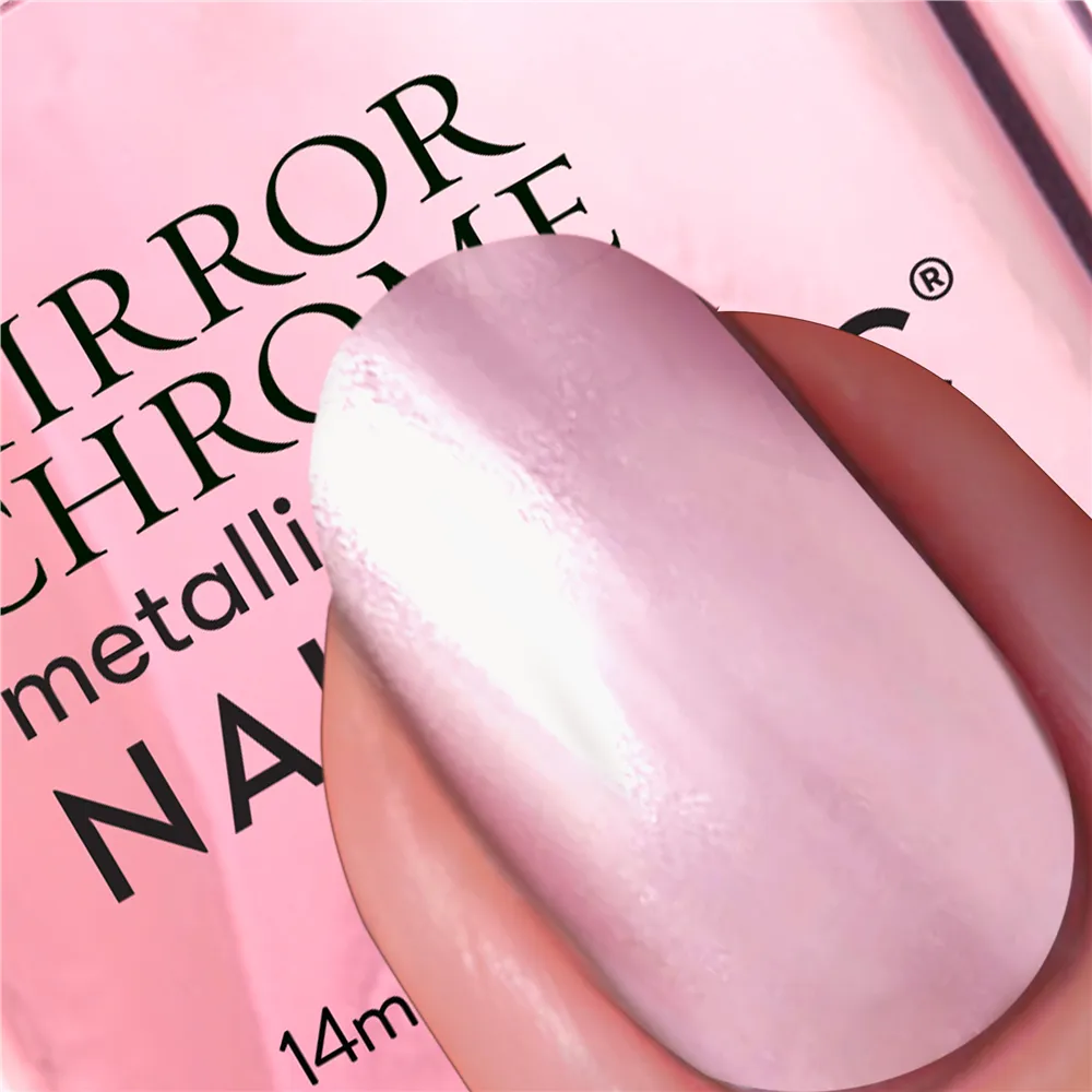 Nails Inc You’re Being Chromatic speil krom neglelakk metallisk