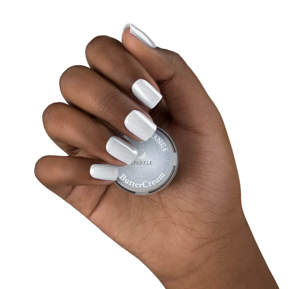 Light Elegance ButterCream Sparkle gellakk iriserende glitter
