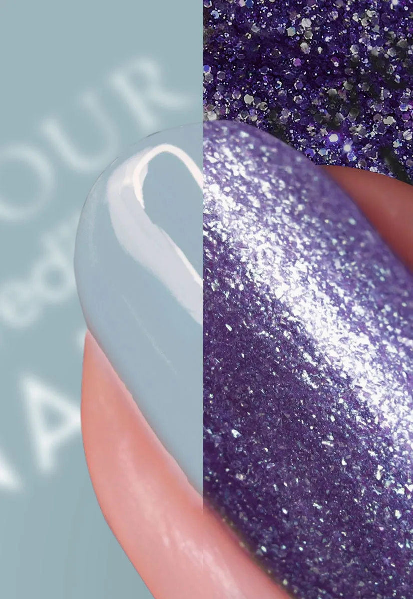 Nails Inc London Totally Trendsetting neglelakkduo metallic