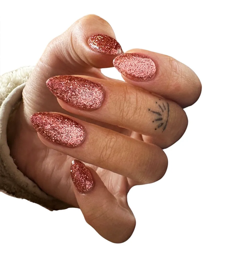 Light Elegance Champagne Problems glittergel 10 ml bronse