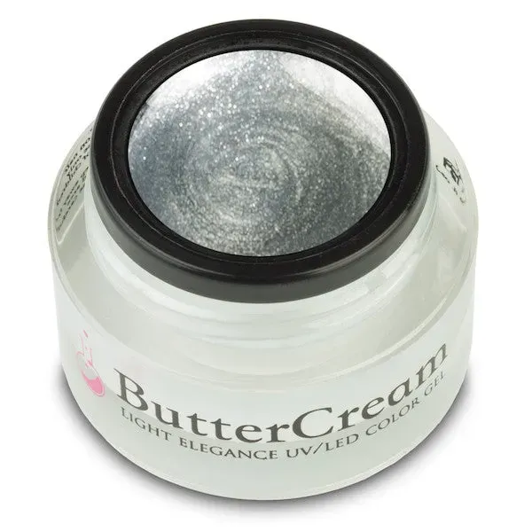 Light Elegance ButterCream Silver Metallic gel 5 ml sølv