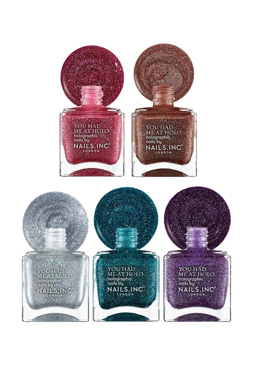 Nails Inc You Had Me At Holo neglelakksett 5-pk skimmer