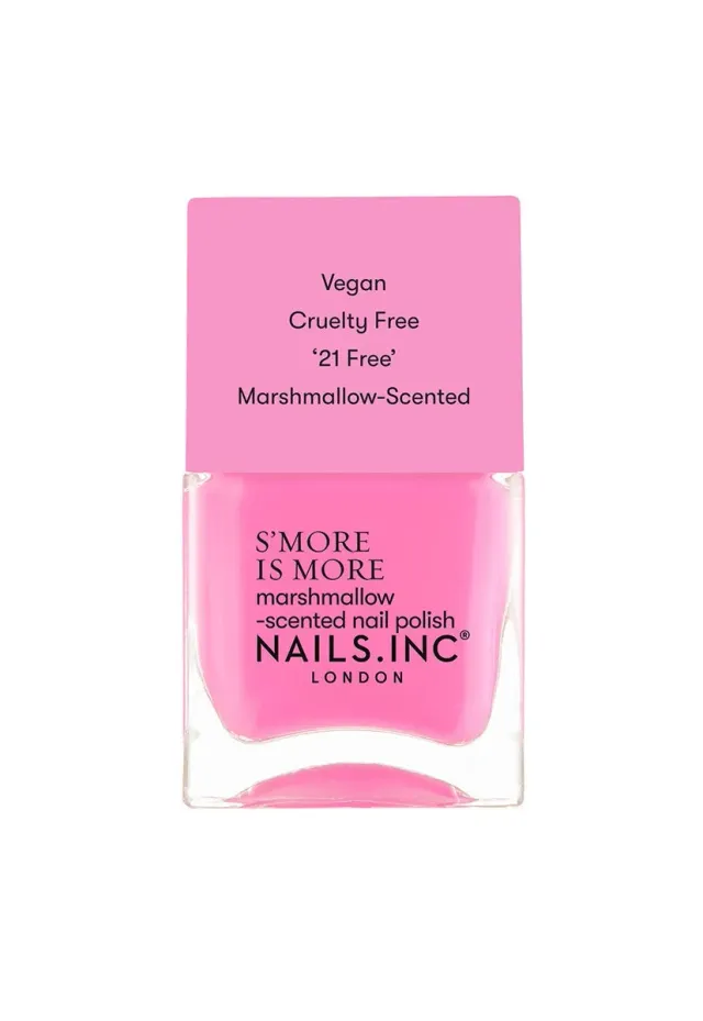 Nails Inc neglelakk Feeling Marsh-Mellow rosa duft