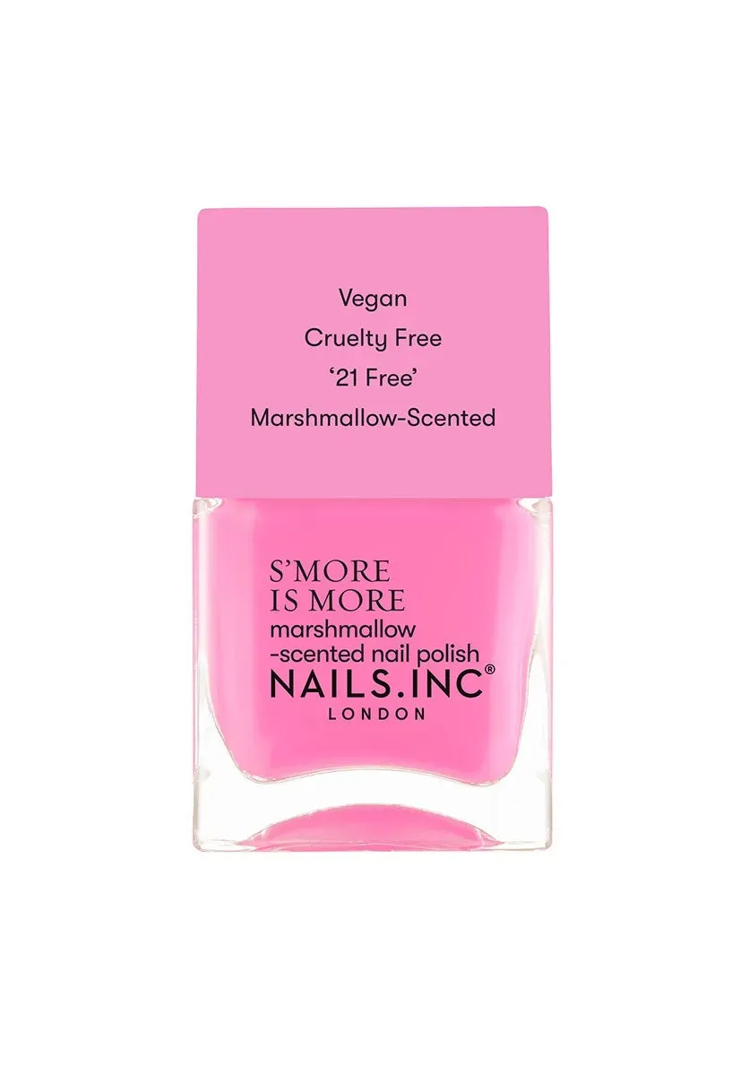 Nails Inc Feeling Marsh-Mellow neglelakk rosa duft