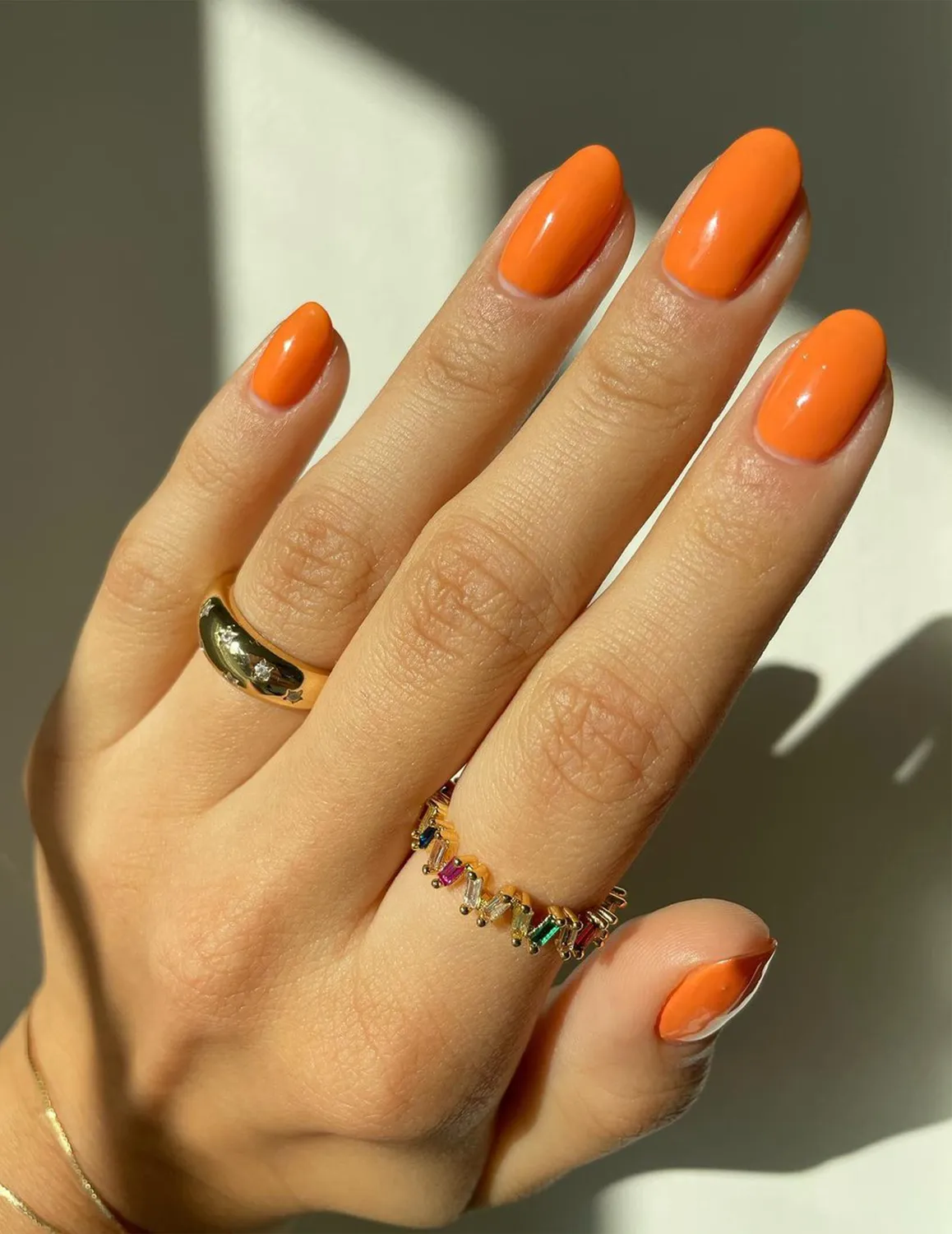 Le Mini Macaron Papaya Sorbet gellakk 8,5 ml – lys oransje
