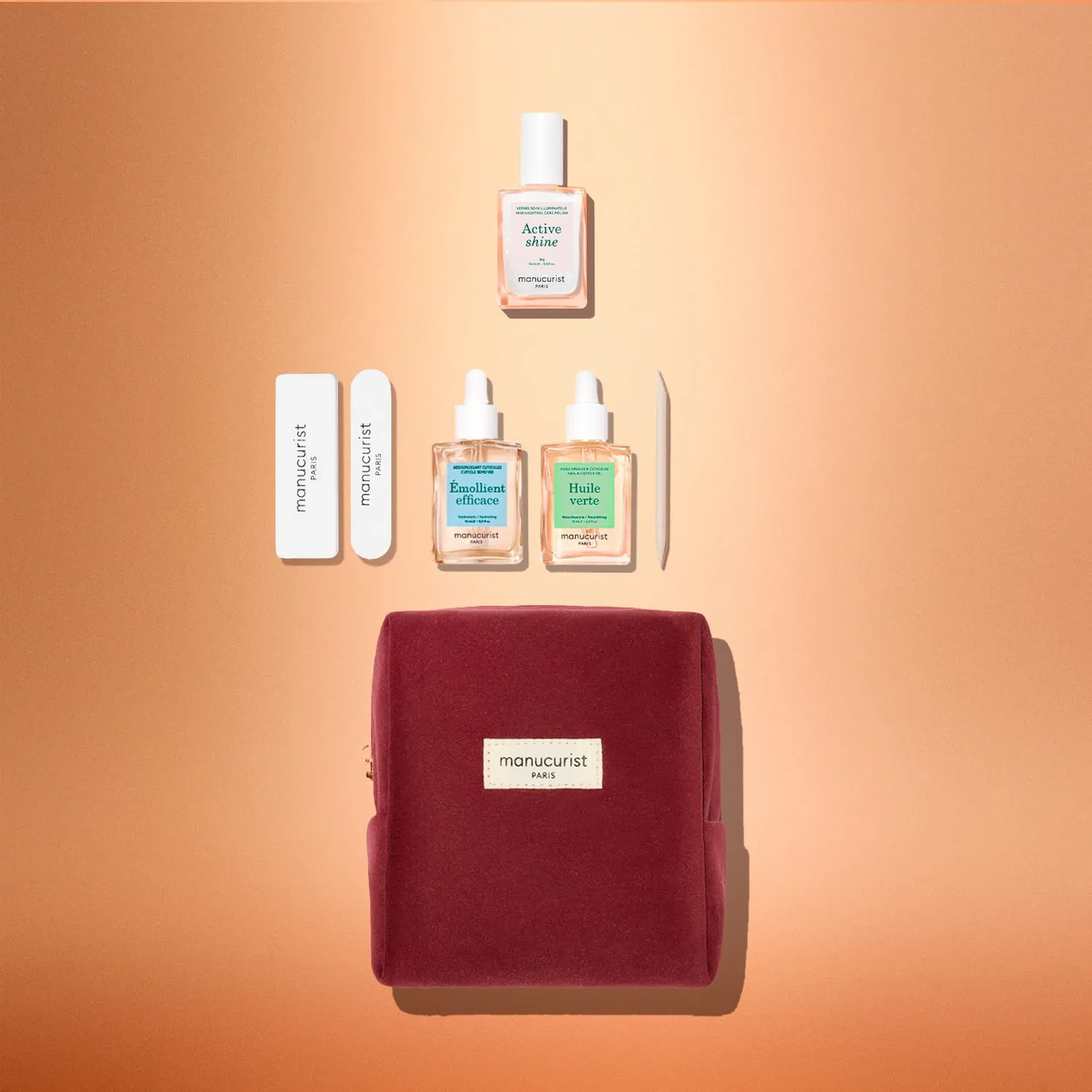 Manucurist Active Discovery Kit neglepleiesett i mappe