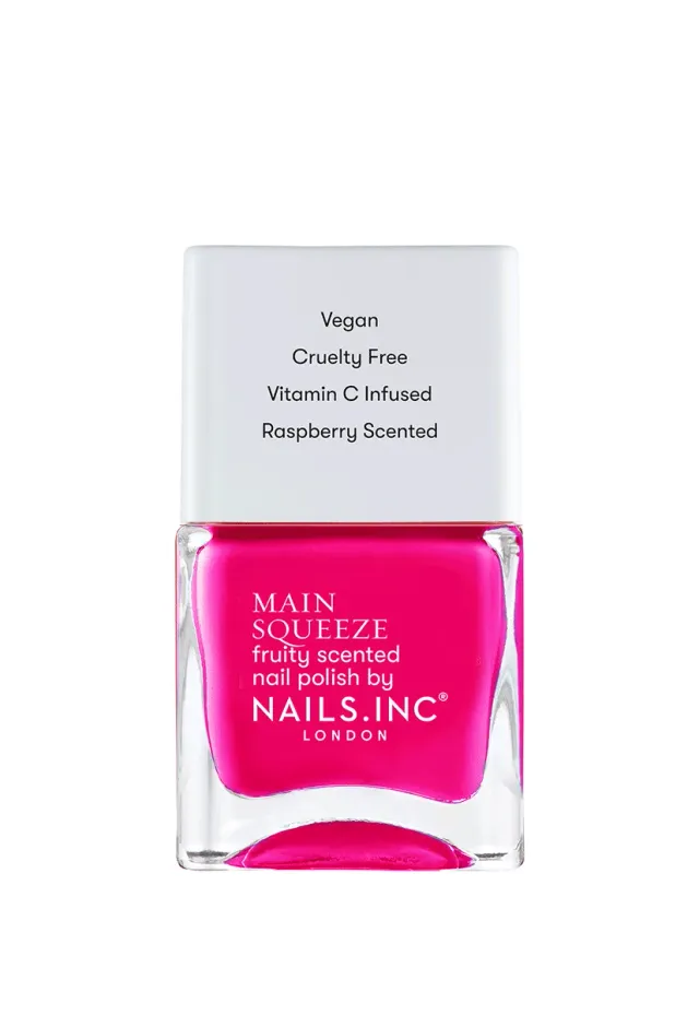 Nails Inc Fully Juiced Raspberry neglelakk duft rosa