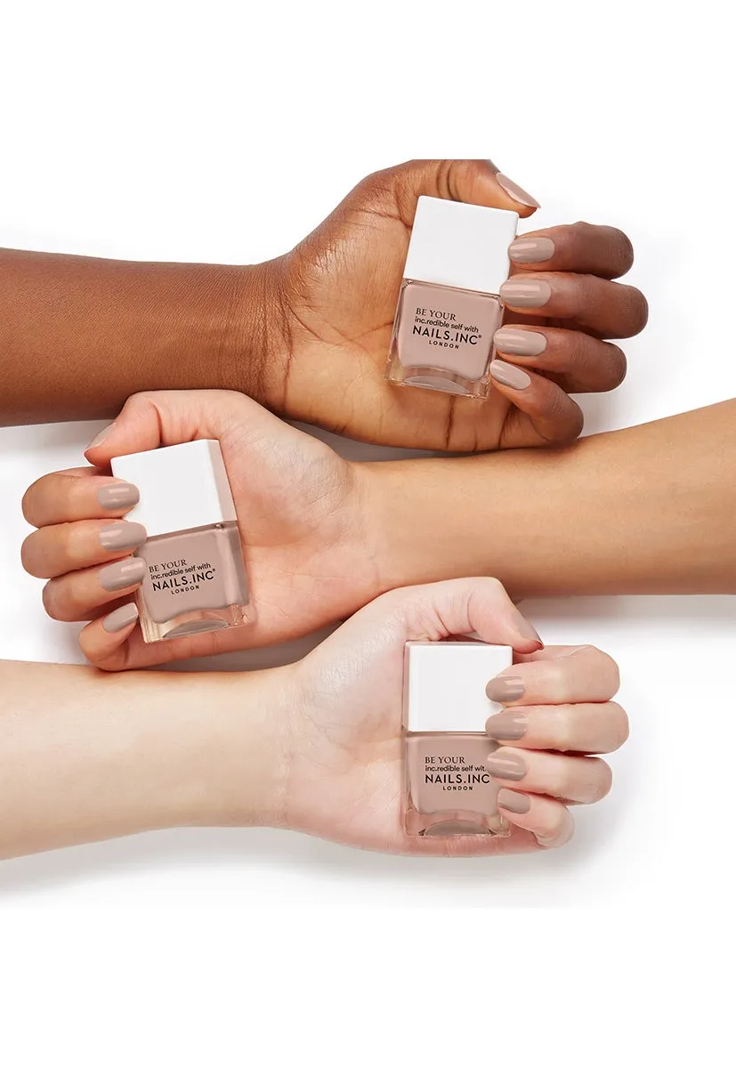 Nails Inc London It's Only Neutral neglelakksett 4-pk nude