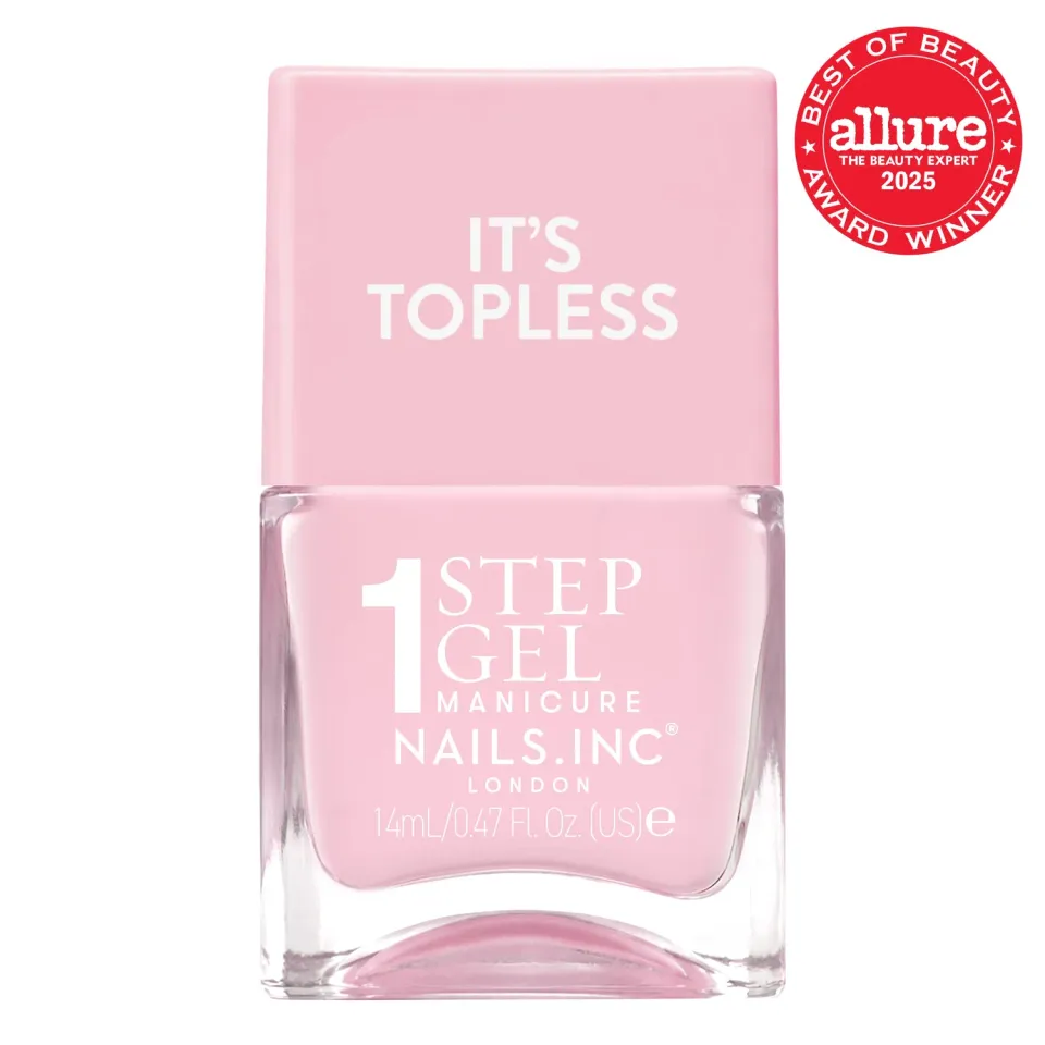 Nails Inc It's Topless Molly neglelakk 1-step gel