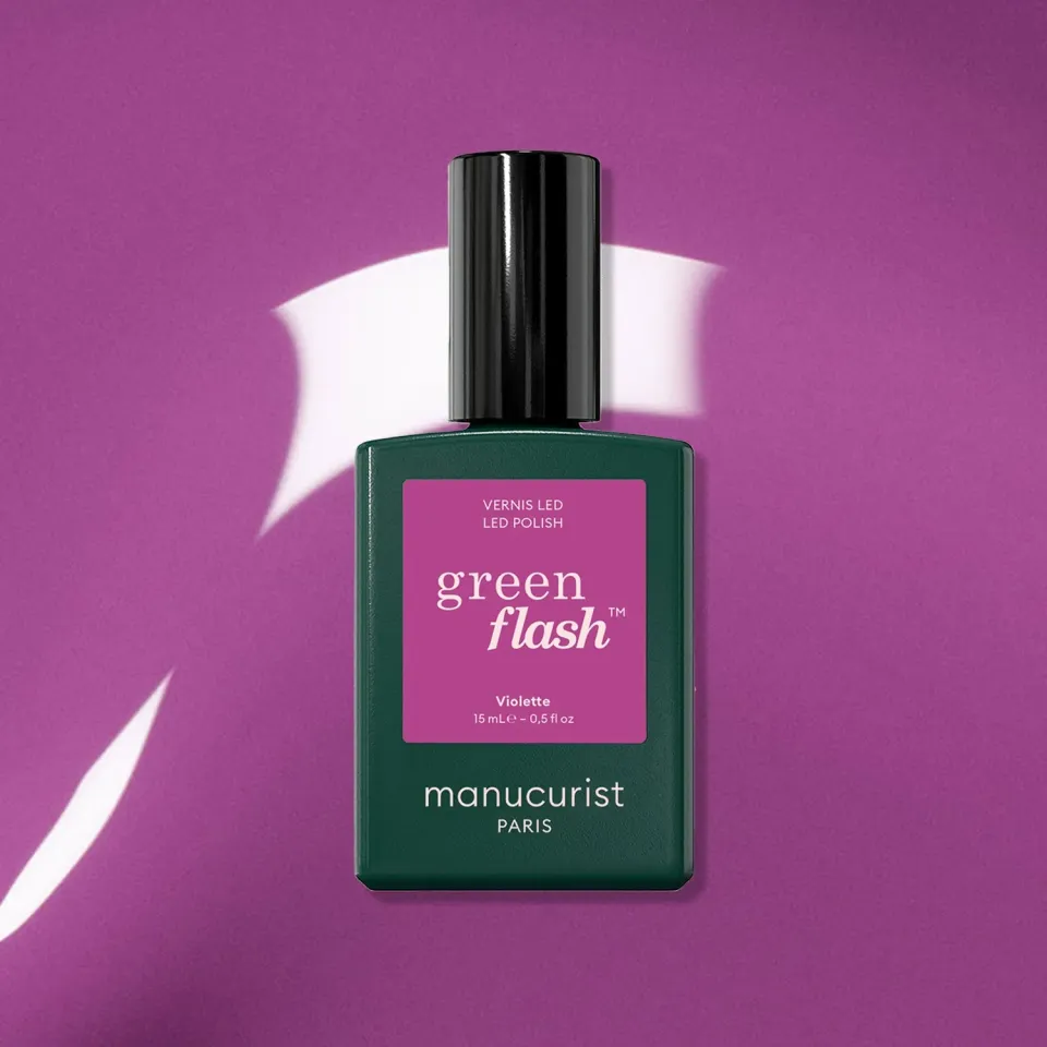 Manucurist Green Flash Violette neglelakk lilla opak