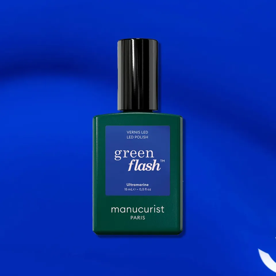 Manucurist Green Flash Ultramarine gellakk elektrisk blå