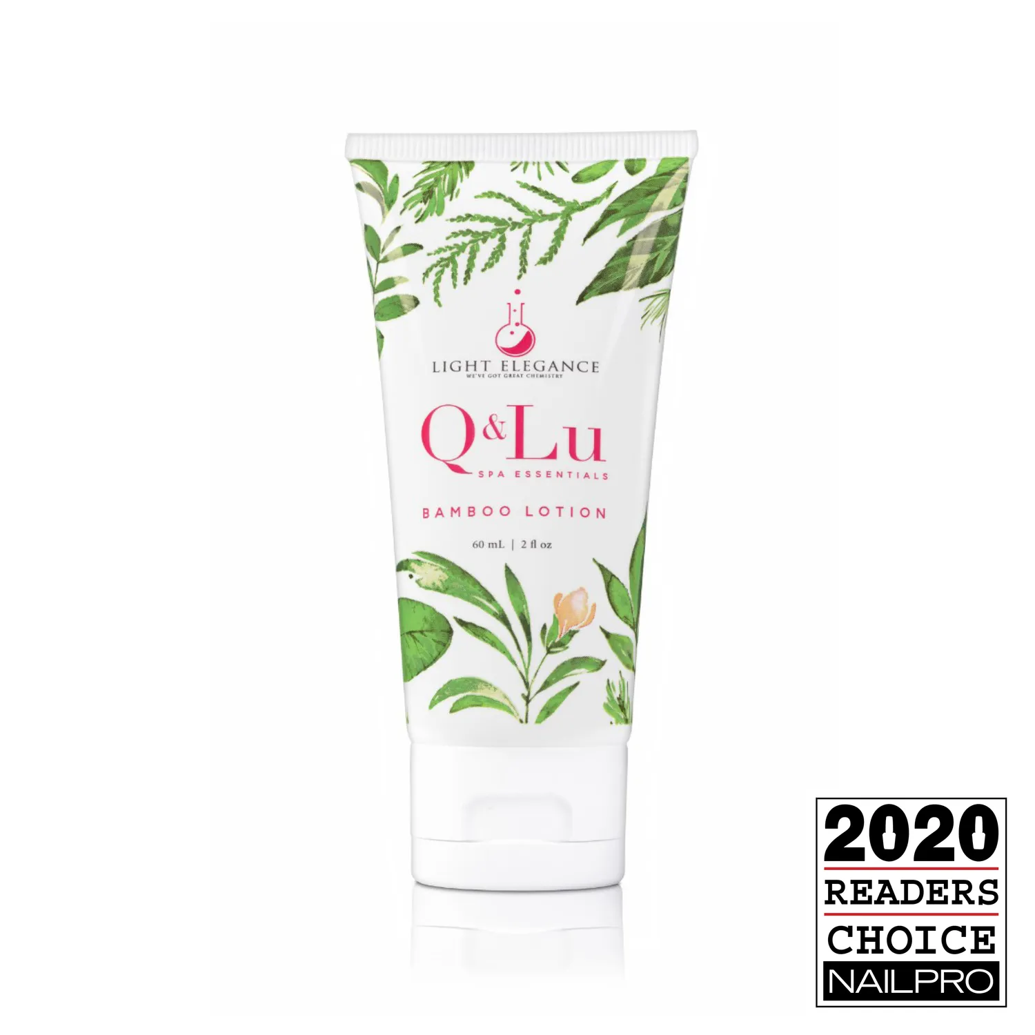 Light Elegance Q&Lu Bamboo Lotion bodylotion 2 oz naturlig