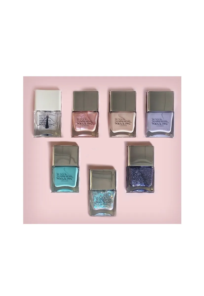 Nails Inc Heart To Get neglelakk 7-pakning creme