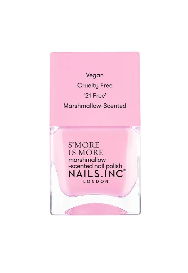 Nails Inc Say No S’more neglelakk marshmallow-duft