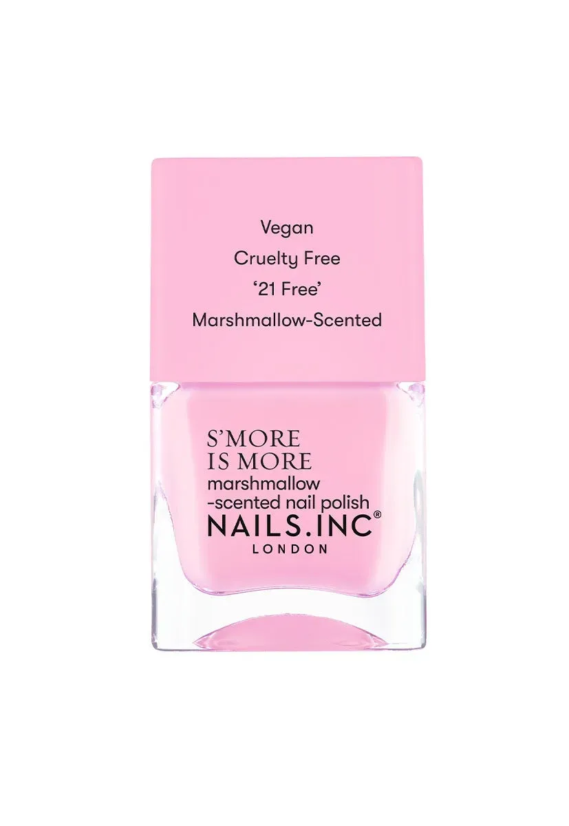 Nails Inc Say No S’more neglelakk marshmallow-duft