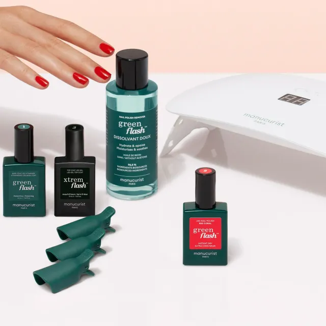 Manucurist Green Flash Discovery Kit gellakk sett 21 dager