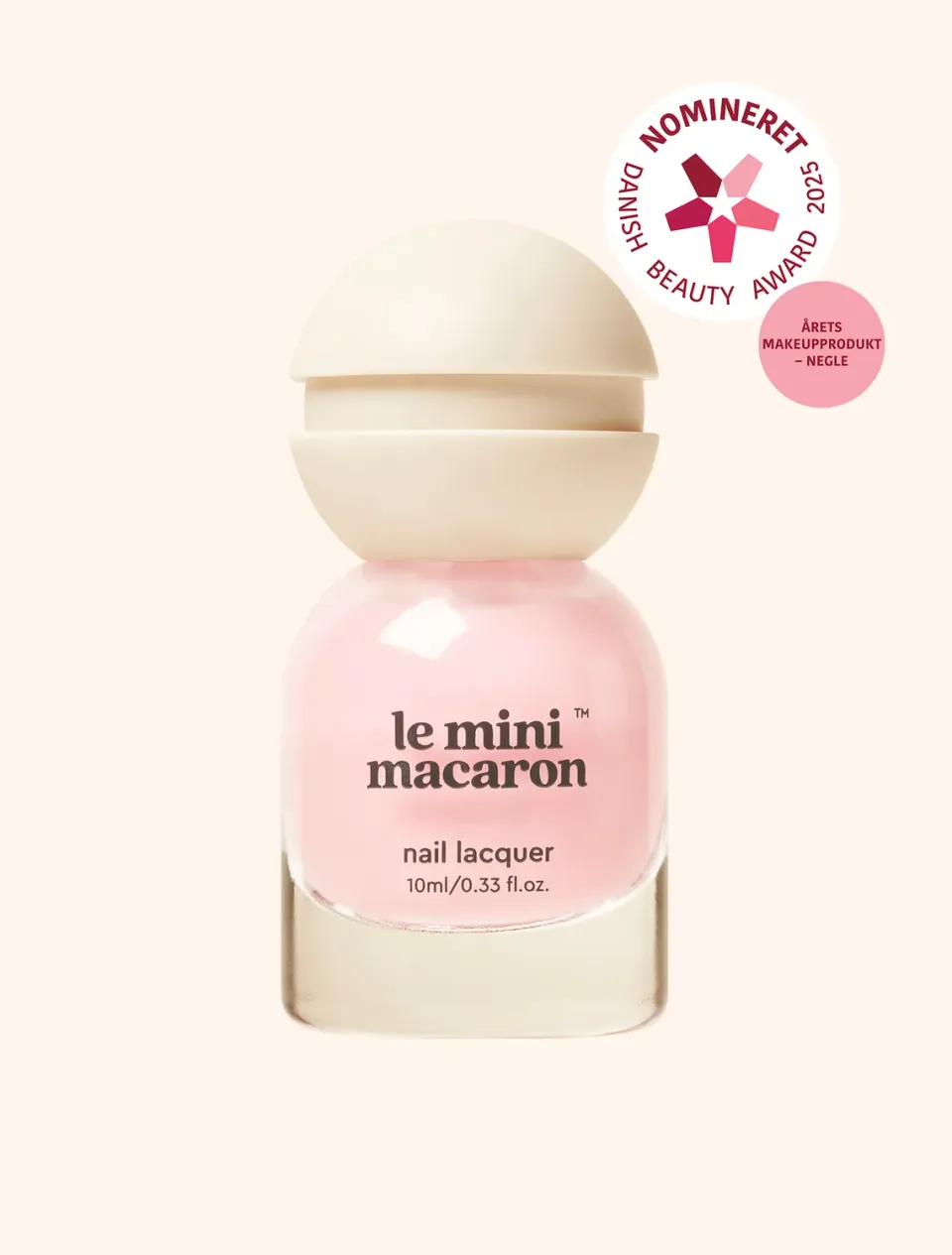 Le Mini Macaron Blush neglelakk 10 ml lys rosa 6 dager